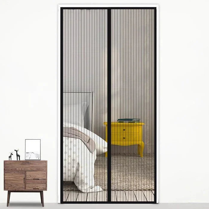 Rèm cửa từ chống muỗi màn cửa, kích thước: 190x100cm, kích thước: 190x100cm (Màu đen), kích thước: 190x100cm (Màu cà phê), kích thước: 190x100cm (Màu be), kích thước: 190x100cm (Màu trắng)