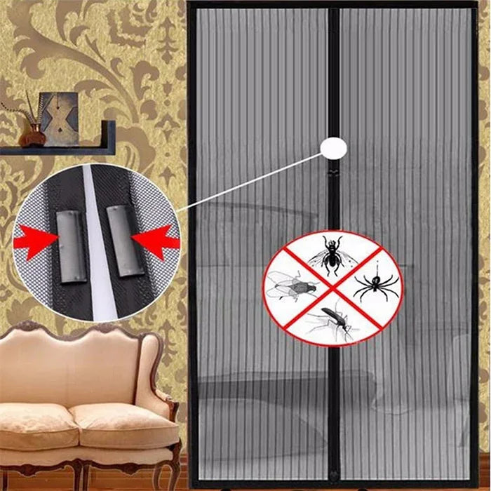Rèm cửa từ chống muỗi màn cửa, kích thước: 190x100cm, kích thước: 190x100cm (Màu đen), kích thước: 190x100cm (Màu cà phê), kích thước: 190x100cm (Màu be), kích thước: 190x100cm (Màu trắng)