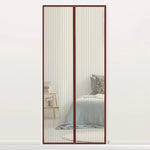 Rèm cửa từ chống muỗi màn cửa, kích thước: 190x100cm, kích thước: 190x100cm (Màu đen), kích thước: 190x100cm (Màu cà phê), kích thước: 190x100cm (Màu be), kích thước: 190x100cm (Màu trắng)