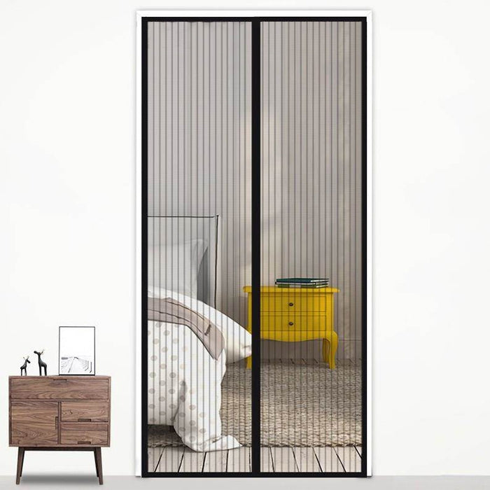 Rèm cửa từ chống muỗi, Rèm cửa lưới chống muỗi, Kích thước: 210x100cm, Kích thước: 210x100cm (Đen), Kích thước: 210x100cm (Cà phê), Kích thước: 210x100cm (Be), Kích thước: 210x100cm (Trắng)