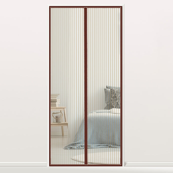 Rèm cửa từ chống muỗi, Rèm cửa lưới chống muỗi, Kích thước: 210x100cm, Kích thước: 210x100cm (Đen), Kích thước: 210x100cm (Cà phê), Kích thước: 210x100cm (Be), Kích thước: 210x100cm (Trắng)