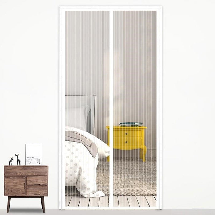 Rèm cửa từ chống muỗi, Rèm cửa lưới chống muỗi, Kích thước: 210x100cm, Kích thước: 210x100cm (Đen), Kích thước: 210x100cm (Cà phê), Kích thước: 210x100cm (Be), Kích thước: 210x100cm (Trắng)
