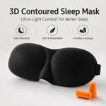 Mặt nạ che mắt ngủ 3D di động, hỗ trợ nghỉ ngơi, Mặt nạ ngủ nữ dễ thương