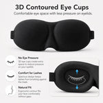 Mặt nạ che mắt ngủ 3D di động, hỗ trợ nghỉ ngơi, Mặt nạ ngủ nữ dễ thương