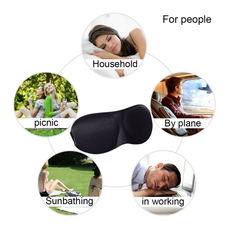 Mặt nạ che mắt ngủ 3D di động, hỗ trợ nghỉ ngơi, Mặt nạ ngủ nữ dễ thương