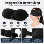Mặt nạ che mắt ngủ 3D di động, hỗ trợ nghỉ ngơi, Mặt nạ ngủ nữ dễ thương