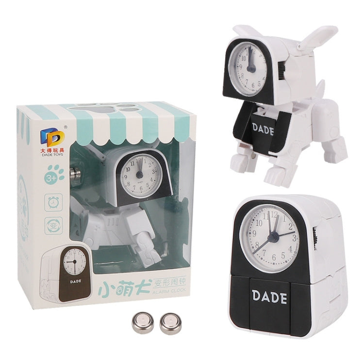 Đồng hồ báo thức robot đồ chơi trẻ em mini thủ công biến dạng
