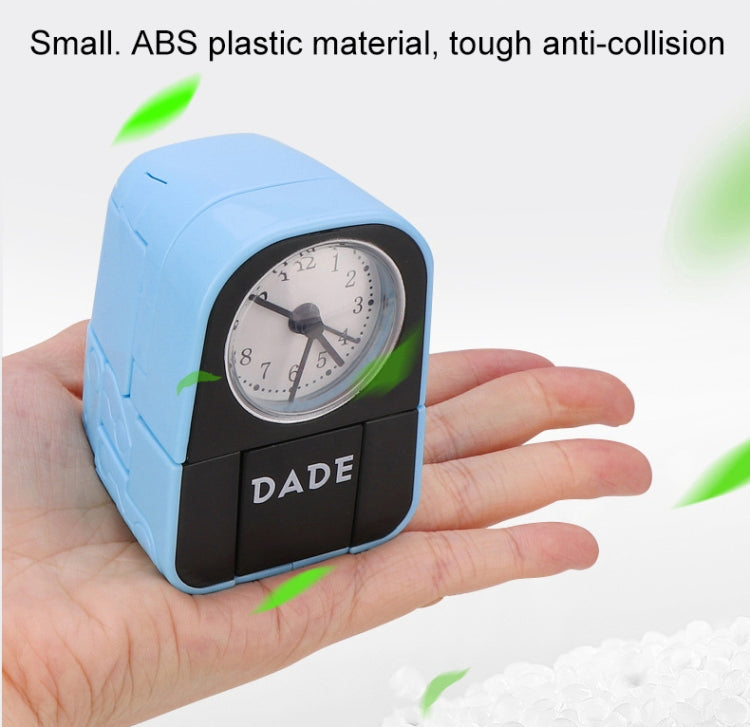 Đồng hồ báo thức robot đồ chơi trẻ em mini thủ công biến dạng