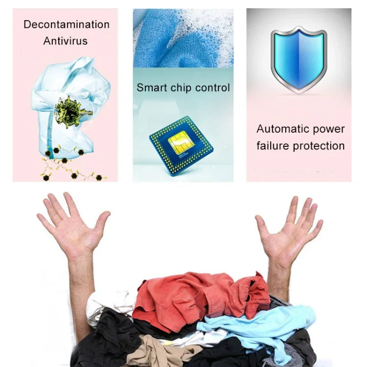 Máy giặt siêu âm mini di động cho quần áo / rau củ / trái cây, kiểu giọt nước