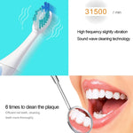 Bàn Chải Đánh Răng Điện Sonic Chống Nước IPX7 Pin QYG Q2