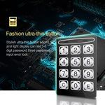Hộp Khóa An Ninh Điện Tử Mini Gia Đình 17E Tủ Treo Tường Có Chức Năng Đồng Xu