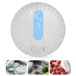 Máy rửa rau quả mini siêu âm GYB001 cổng sạc USB, bao bì trung tính (xanh lá, xanh dương, vàng champagne, hồng)