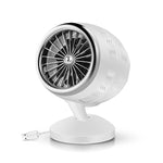 Quạt điện để bàn mini sạc USB điều chỉnh được, làm mát bằng đối lưu không khí, hỗ trợ điều khiển 2 tốc độ