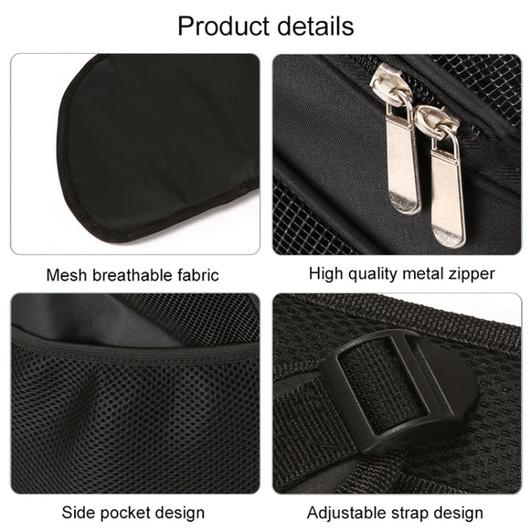 Balo Đựng Thú Cưng Bằng Nylon Gấp Gọn Thoáng Khí Di Động, Kích Thước: 45 x 36 x 31cm, Kích Thước: 45 x 36 x 31cm Xanh Dương, Kích Thước: 45 x 36 x 31cm Đỏ, Kích Thước: 45 x 36 x 31cm Đen, Kích Thước: 45 x 36 x 31cm Cà Phê