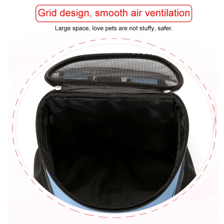 Balo Đựng Thú Cưng Bằng Nylon Gấp Gọn Thoáng Khí Di Động, Kích Thước: 45 x 36 x 31cm, Kích Thước: 45 x 36 x 31cm Xanh Dương, Kích Thước: 45 x 36 x 31cm Đỏ, Kích Thước: 45 x 36 x 31cm Đen, Kích Thước: 45 x 36 x 31cm Cà Phê