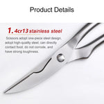 Kéo cắt xương gà cá gia cầm nhà bếp 10 inch bằng thép không gỉ, hộp quà tặng, hộp quà tặng
