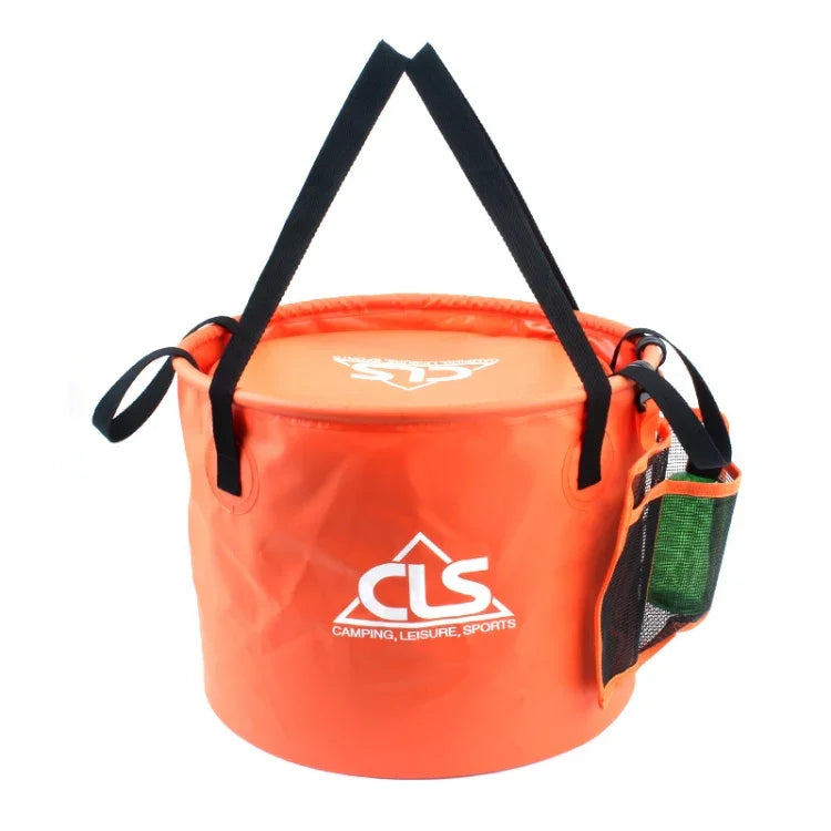 Túi đựng dụng cụ câu cá cắm trại gấp đôi thoát nước PVC 30L 4 trong 1