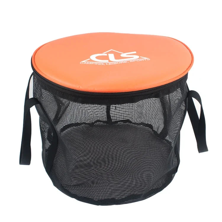 Túi đựng dụng cụ câu cá cắm trại gấp đôi thoát nước PVC 30L 4 trong 1