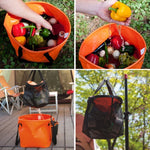 Túi đựng dụng cụ câu cá cắm trại gấp đôi thoát nước PVC 30L 4 trong 1