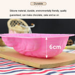 Khuôn bánh Halloween silicon hình não người làm bánh pudding tráng miệng, hình não