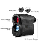 Máy đo khoảng cách laser golf cầm tay 5-600P, ống nhòm đo khoảng cách, đo khoảng cách 600m, 5-600m