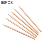 50 Cái Bút Chì Gỗ Thô Bảo Vệ Môi Trường HB Dùng Cho Trẻ Em, Văn Phòng Phẩm, Bút Chì HB