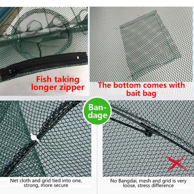 Lưới câu gấp tự động 20 lỗ bằng nylon bẫy tôm cua cá nhỏ, 20 lỗ