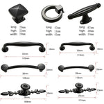 Tay nắm cửa tủ đơn giản 6291A-96 cho ngăn kéo và tủ quần áo, hợp kim kẽm, 6291A-96