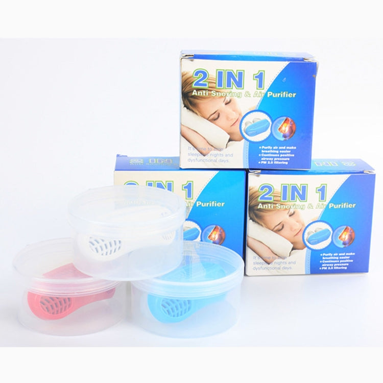 Máy Lọc Không Khí Chống Ngáy 2 Trong 1 ABS Silicone