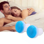 2 bộ máy lọc không khí chống ngáy 2 trong 1 bằng ABS và silicone