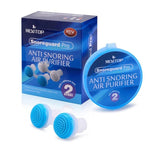 2 bộ máy lọc không khí chống ngáy 2 trong 1 bằng ABS và silicone