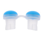 2 bộ máy lọc không khí chống ngáy 2 trong 1 bằng ABS và silicone