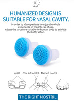 2 bộ máy lọc không khí chống ngáy 2 trong 1 bằng ABS và silicone