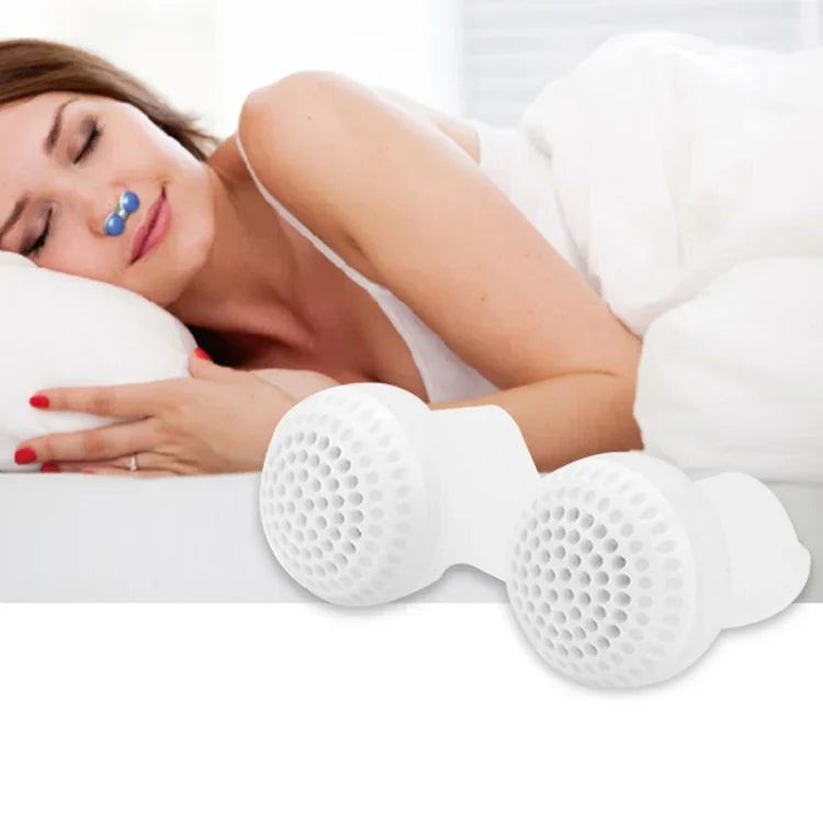 2 bộ máy lọc không khí chống ngáy 2 trong 1 bằng ABS và silicone