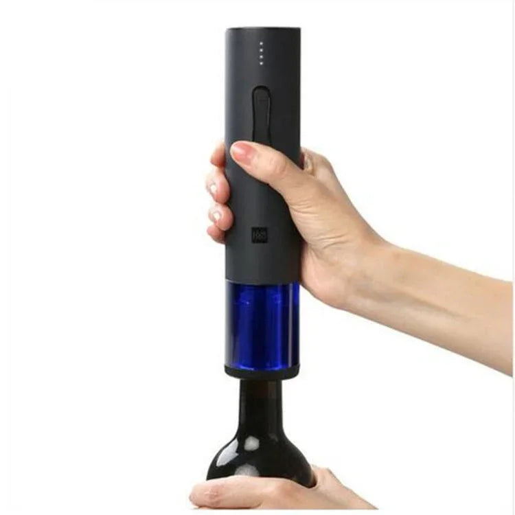 Bộ dụng cụ mở rượu tự động Xiaomi Youpin Huohou, máy mở nút chai điện kèm dao cắt màng, dụng cụ mở nút chai