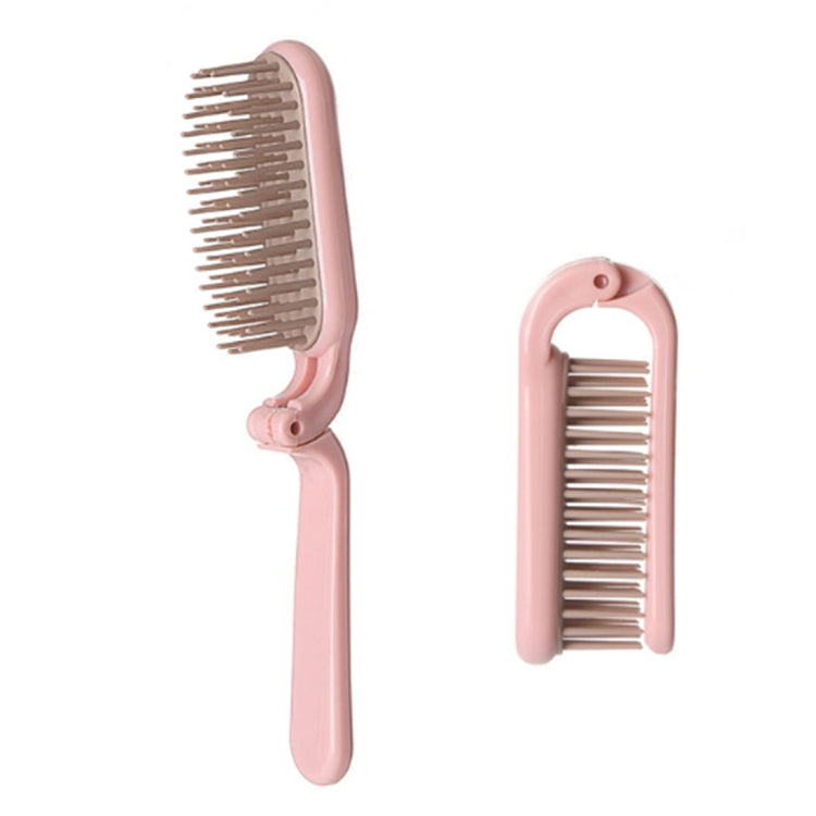 Lược tóc trang điểm cầm tay gấp ABS, dài 18cm