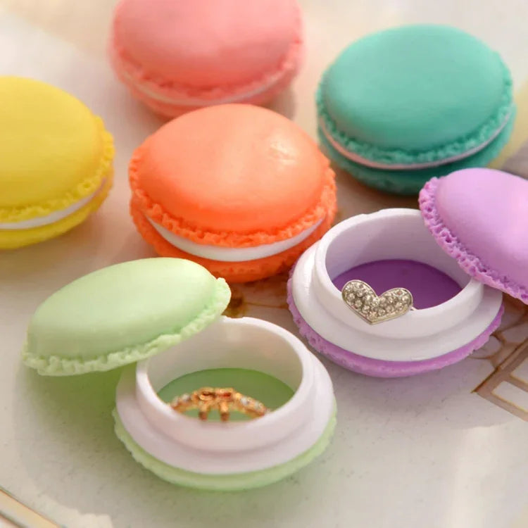 10 Hộp trang trí kiểu Macaron dễ thương, Hộp thuốc di động, Giao màu ngẫu nhiên, Hộp thuốc