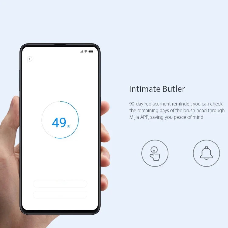3 Đầu Bàn Chải Đánh Răng Điện Thay Thế Chính Hãng Xiaomi Mijia Chăm Sóc Răng Miệng (Loại Nhạy Cảm)