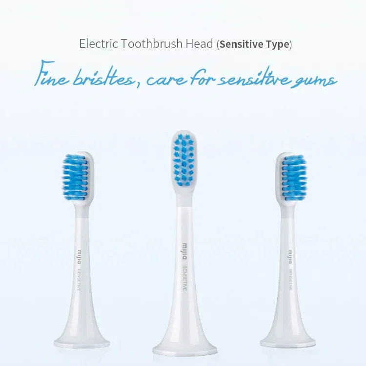 3 Đầu Bàn Chải Đánh Răng Điện Thay Thế Chính Hãng Xiaomi Mijia Chăm Sóc Răng Miệng (Loại Nhạy Cảm)
