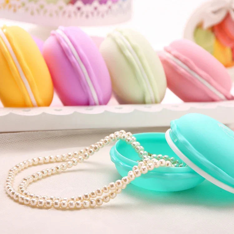 2 chiếc hộp trang trí kiểu Macaron dễ thương hộp đựng di động, giao màu ngẫu nhiên, Macaron
