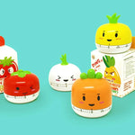 Đồng Hồ Hẹn Giờ Cơ Học Dùng Cho Nhà Bếp Rau Củ, Đếm Ngược Có Báo Thức, Giao Màu Ngẫu Nhiên, RB208