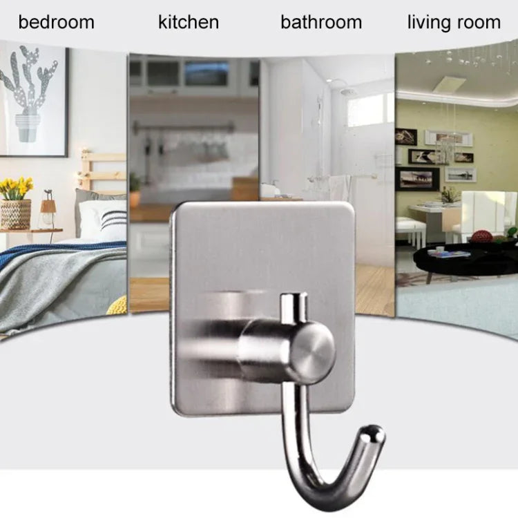 Giá treo dán tường đa năng nhà bếp và phòng tắm bằng thép không gỉ 304 không cần khoan, MYD-1038
