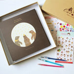 Album ảnh gia đình vòng sắt xả 3R loại chèn sáng tạo DIY 6 inch, 6 inch
