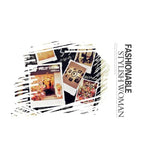 Album Ảnh Kỷ Niệm Tăng Trưởng Trẻ Em Loại Lá Rời Tự Làm Phong Cách Cổ Điển Giả Da, Buộc Dây