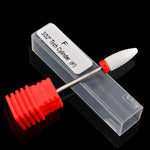 Đầu mài điện hình trụ gốm cho móng, hình dạng mụn cóc, Kích thước: 49*6mm, Kích thước: 49*6mm