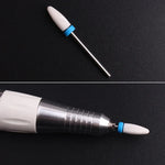 Đầu mài điện hình trụ gốm cho móng, hình dạng mụn cóc, Kích thước: 49*6mm, Kích thước: 49*6mm