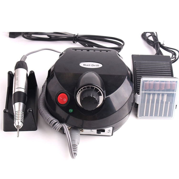 Máy mài điện 10W 220V cho móng, 25000 vòng/phút, phích cắm EU