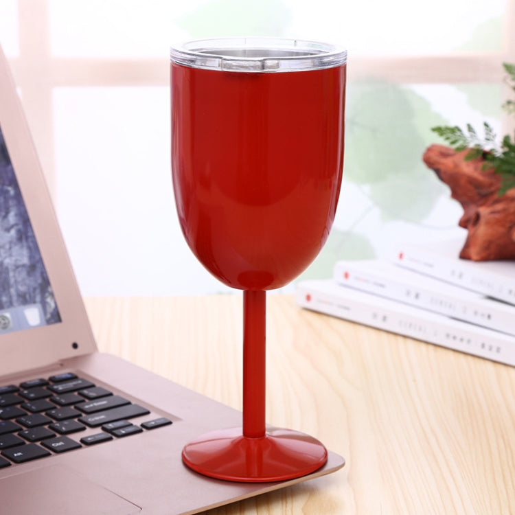Cốc chân không bằng thép không gỉ thời trang mới, ly cocktail rượu vang đỏ sáng tạo làm quà tặng