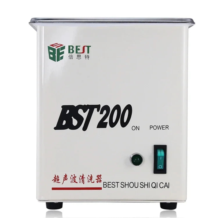 Máy làm sạch siêu âm thép không gỉ BEST-200 dung tích 1.5L (Điện áp 220V), BEST-200 1.5L