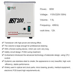 Máy làm sạch siêu âm thép không gỉ BEST-200 dung tích 1.5L (Điện áp 220V), BEST-200 1.5L
